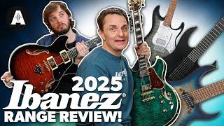 First Look at the New Ibanez 2025 Guitars!