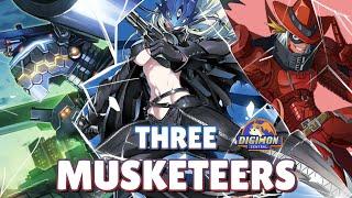 Three Musketeers Digimon