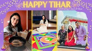 Tihar celebrations with family | Bhai tika, selroti