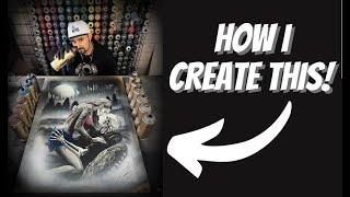 Spray Paint Art Techniques To Create Something Special!