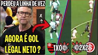 VAMOS RIR ? CRAQUE NETO PASSOU VERGONHA COM GOL ANULADO DE YURI ALBERTO" AGORA É GOL LEGAL NE ?