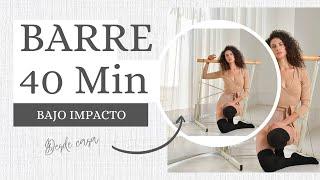 Clase BARRE /40 min + Meditación!!