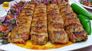 Turkish Chicken Adana Kebab Recipe With Homemade Skewers by Aqsa's Cuisine, Adana Kebab,Kebab Recipe