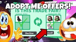 TRADING GOOD PETS FOR EVEN BETTER OFFERS! Adopt Me Trades!