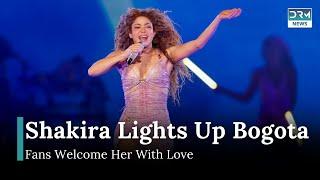 Shakira Lights Up Bogota: A Night of Music, Dance, and Gratitude | DRM Entertainment Plus | AA14