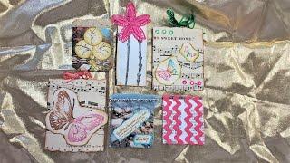 Junk Journal ~ Using Up Book Pages  Ep 28 ~ Easy Altered Paper Clips!  :)