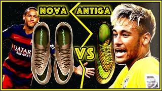 NEYMAR (2015) vs (2016) - BATALHA de CHUTEIRAS: HYPERVENOM I (antiga) vs II (nova) - TESTE & REVIEW