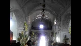 INTERIOR PARROQUIA DE NUESTRA SEÑORA DEL PILAR ZARAGOZA DE GUADALUPE MEXICO