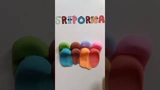 Sriporna | Guess the final letter #alphabetlore #satisfying #colormixing #shiviepaintings