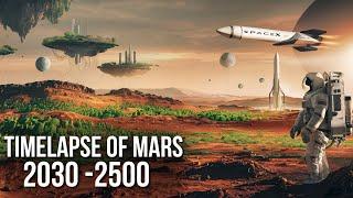 From 2030 To 2500: Terraforming Mars From Red Planet To Green World!