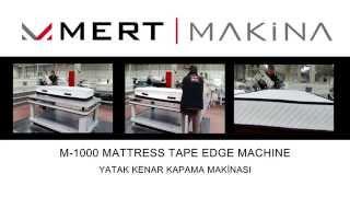 M-1000 Mattress Tape Edge Machine