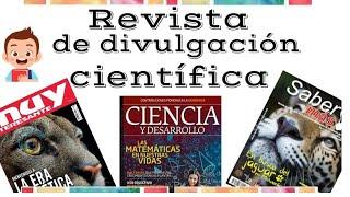 Revista de divulgación científica