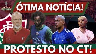 ÓTIMA NOTÍCIA PARA O FLUMINENSE! | PROTESTO NO CT E FLU TERÁ REFORÇO EM PARTIDA DECISIVA!