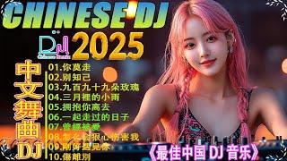  最新最火DJ抖音版2025  最好的音樂Chinese DJ【拥抱你离去  三月裡的小雨  ...】2025 年最强 DJ Remix 不间断热曲 2025最新勁爆慢搖舞曲+ Lyrics