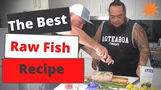 How to make the best raw Fish Ceviche ever!!!!