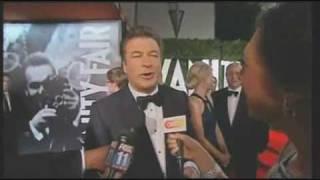 Alec Baldwin at the Oscars - GMTV - 8th March 2010