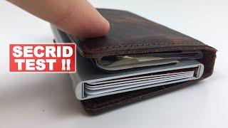 SECRID Slim Wallet Max Storage Test You Won't Believe..