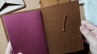 Unboxing Starbucks Reserve Traveler's Notebook - Camel - Passport Size