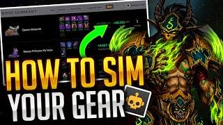 SKYROCKET Your DPS! How To Sim Your Gear for MAX Results!