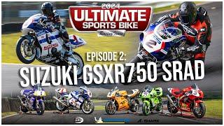 Suzuki GSX-R750 SRAD on track: Racing Icons- Part 2