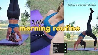 7am*realistic*Morning Routine|| Productive & healthy habits ||Sonii B