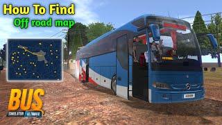 Bus Simulator ultimately off road map | Bus simulator ultimate off road country