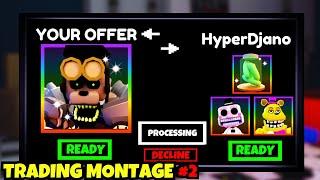 I MADE INSANE PROFITS! FNAF TD Trading Montage #2 (Five Nights TD)