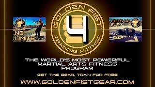 Golden Fist ™ Training Method (Session 4) - Basic Strikes & Kicks, Qi Gong, Stance & Breath Training