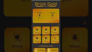 Brick gold 🪙 earning website|| Brick gold