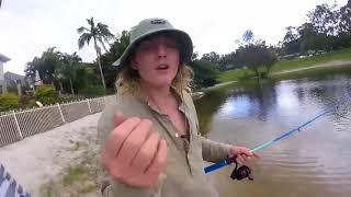 Fishing with new zman 2.5 inch motor oil grubz