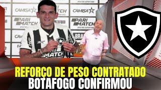 BOMBA NO BOTAFOGO!!! TEXTOR TÁ IMPOSSÍVEL! REFORÇO DE PESO CONTRATADO! NOTÍCIAS DO BOTAFOGO