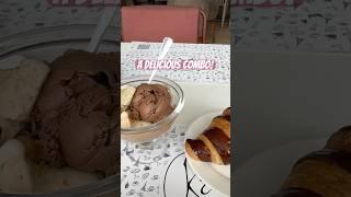 The Creamiest Ice Cream & Yummiest Croissant | Day 260 of 366 [Day 16 of #30for30walkingchallenge]