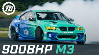 The Most Sideways BMW M3 Ever: 900bhp, 9000rpm & 2JZ Engine Swap ft. James Deane | Top Gear