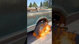Who else uses this trick? ￼#cars #mechanic #classiccars #barnfind