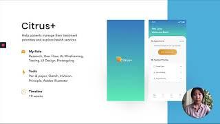 Citrus+ (BrainStation UX Capstone)