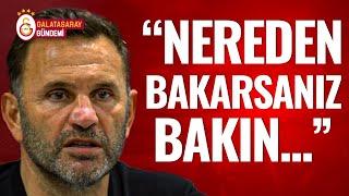 Okan Buruk Yine İsim Vermeden Rakiplerine Göndermesini Yapıyor ( GÜLEREK) #galatasaray  #okanburuk