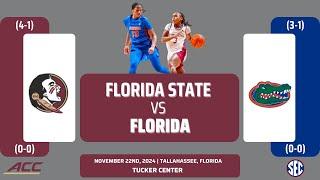 Florida State vs Florida | NCAA Women's Basketball | 11.22.24