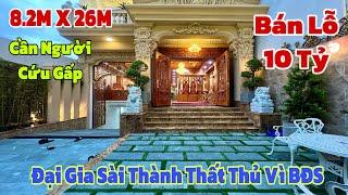 Đại gia Sài Thành thất thủ vì ôm BĐS !Đắng cay bán lỗ 10 tỷ siêu biệt thự xây ở tâm huyết tại Gò Vấp