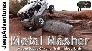 Metal Masher Off-Road Trail - A Legendary Difficult Adventure In Moab Utah