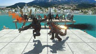 1vs1 Kaiju Monster Battle - Who is the Strongest? Animal Revolt Battle Simulator