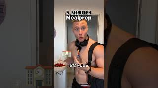 5 Minuten Mealprep für Arbeit/Schule #gym #bodybuilding #rezept #muskelaufbau