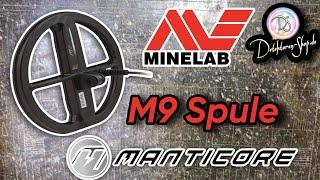 Die M9 Spule für Minelab Manticore kurz erklärt! Detektoren Shop