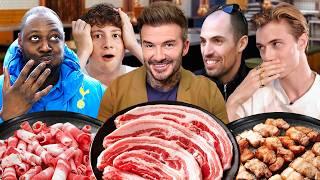 Trying Korean BBQ for the first time: BEST Reactions!