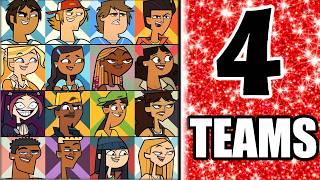 WHAT IF Total Drama Island Had 4 TEAMS??   (2024)