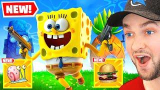 *NEW* Spongebob Games arrive in Fortnite! (NEW Update)