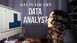 Day in the Life of a Data Analyst (Work From Home) | *Realistic*