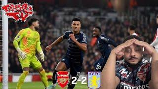  Arsenal 2-2 Aston Villa | Troopz Match Reaction | I'VE HAD ENOUGH OF THIS SH*T NOW!! 