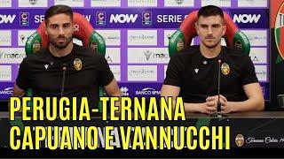 ️ La conferenza stampa di #MarcoCapuano e #GianmarcoVannucchi pre #PerugiaTernana