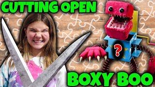 What's Inside Boxy Boo? Cutting Open Project Playtime Villain?