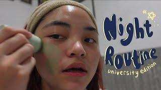 University night routine || grandtastic